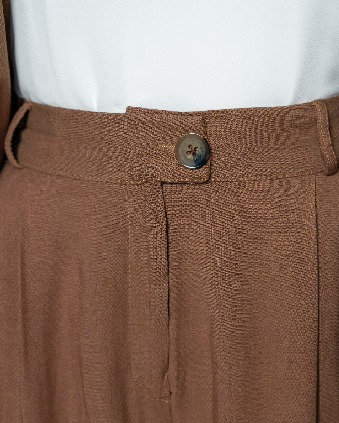 URBAN - LINEN - CINNAMON - TROUSERS