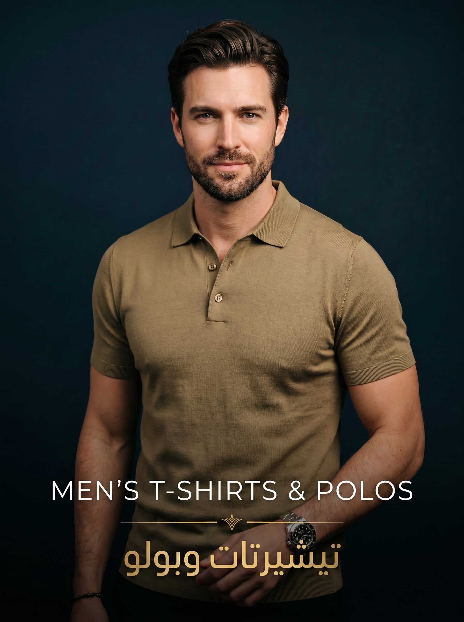 Men’s T-Shirts & Polos | تيشيرتات وبولو رجالية