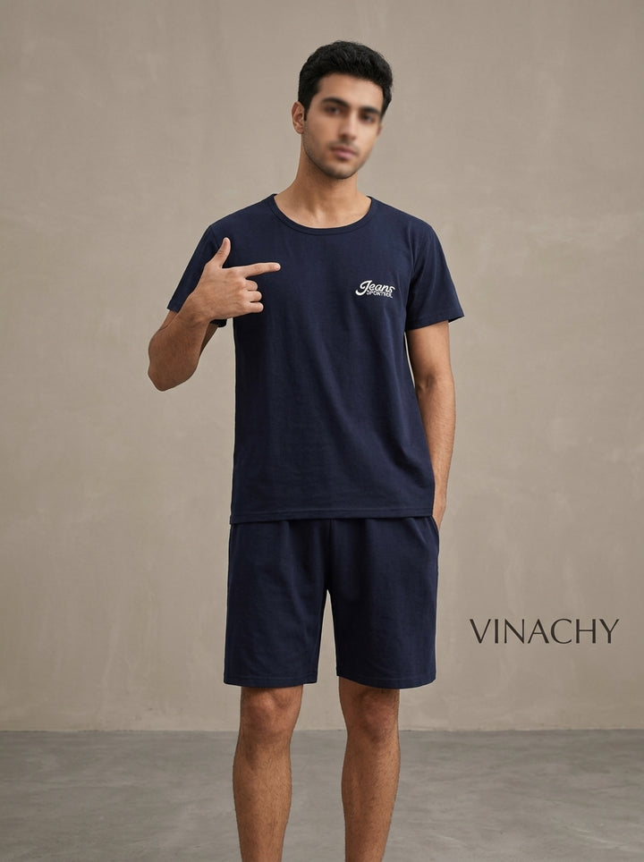 Men’s Cotton Pajamas Set | Casual Comfortable Sleepwear