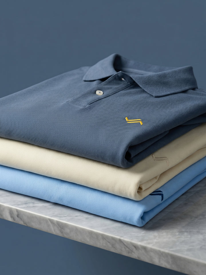 Men’s Premium Cotton Polo Shirt | بولو رجالي قطني فاخر