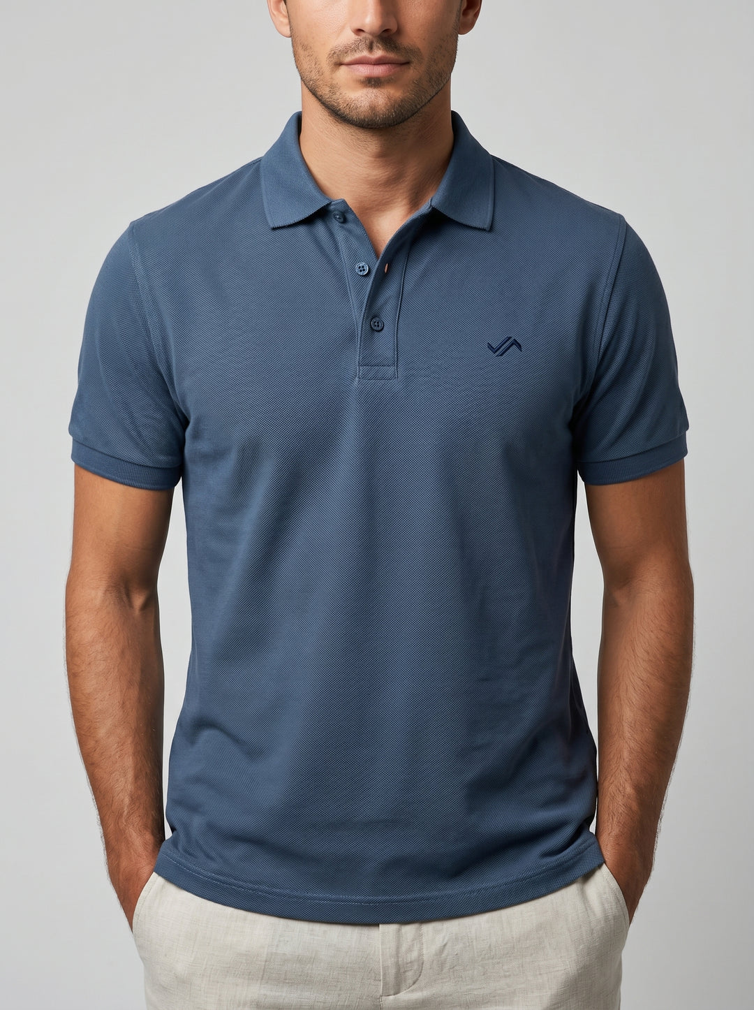Men’s Premium Cotton Polo Shirt | بولو رجالي قطني فاخر