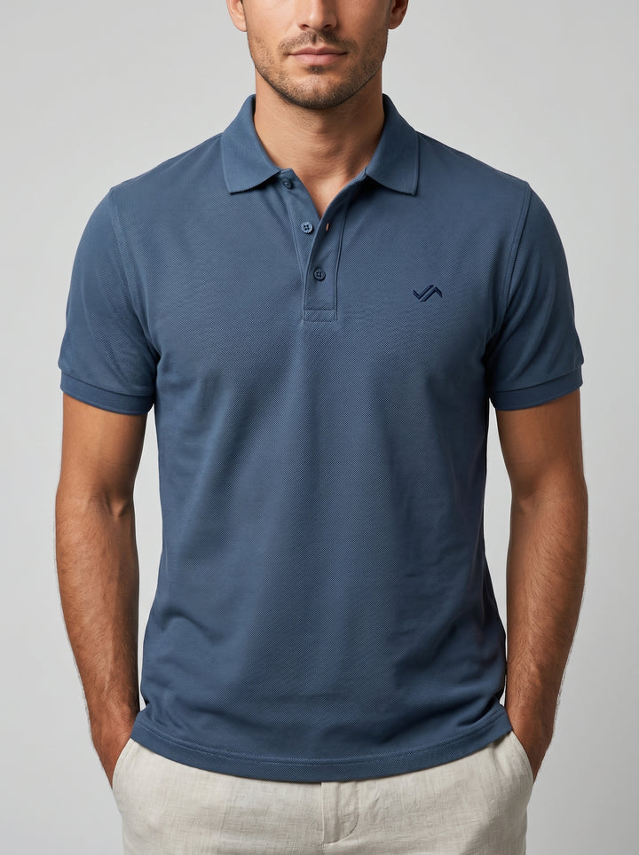 Men’s Premium Cotton Polo Shirt | بولو رجالي قطني فاخر