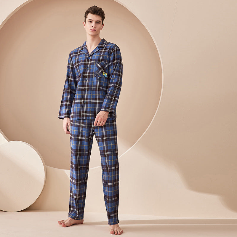 The Premium Thickened Cotton Plaid Set