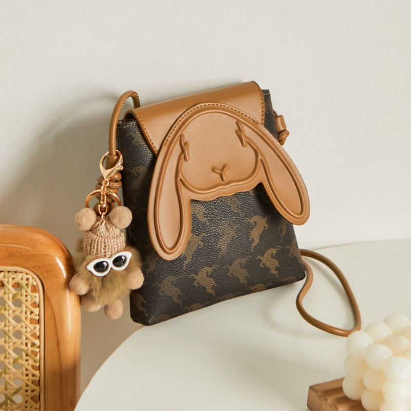 Women’s Autumn Crossbody Phone Bag | حقيبة هاتف نسائية كروس بودي بتصميم خريفي
