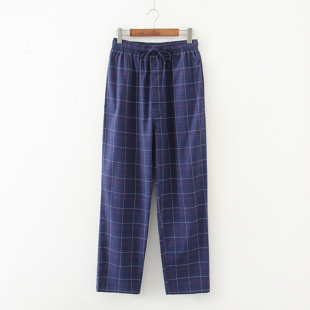 The Classic Cotton Plaid Lounge Pants