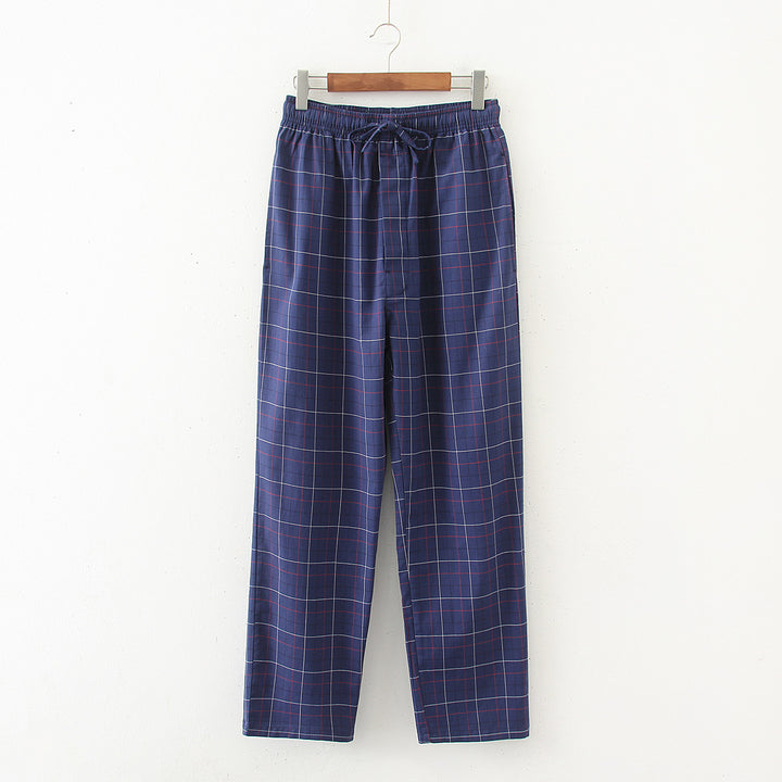 The Classic Cotton Plaid Lounge Pants