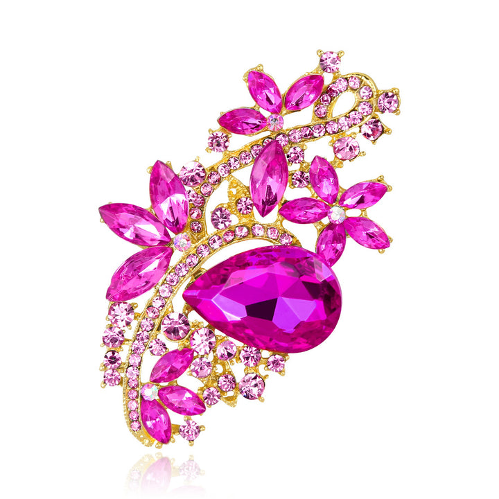 Women’s Rhinestone Brooch Collection | بروشات نسائية مرصعة بتصاميم أنيقة