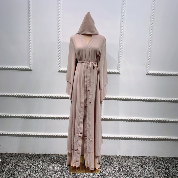 Premium Satin Open Abaya
