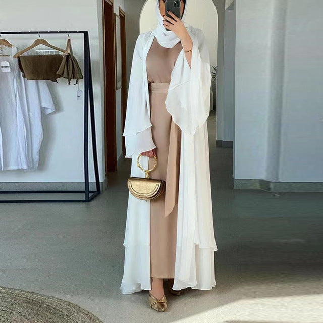 Premium Satin Open Abaya