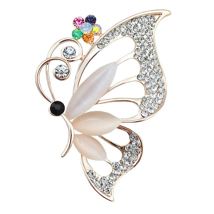 Women’s Crystal Bowknot Brooch Collection | بروش نسائي كريستال بتصميم فيونكة