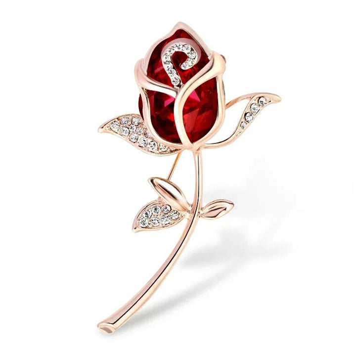 Women’s Crystal Bowknot Brooch Collection | بروش نسائي كريستال بتصميم فيونكة