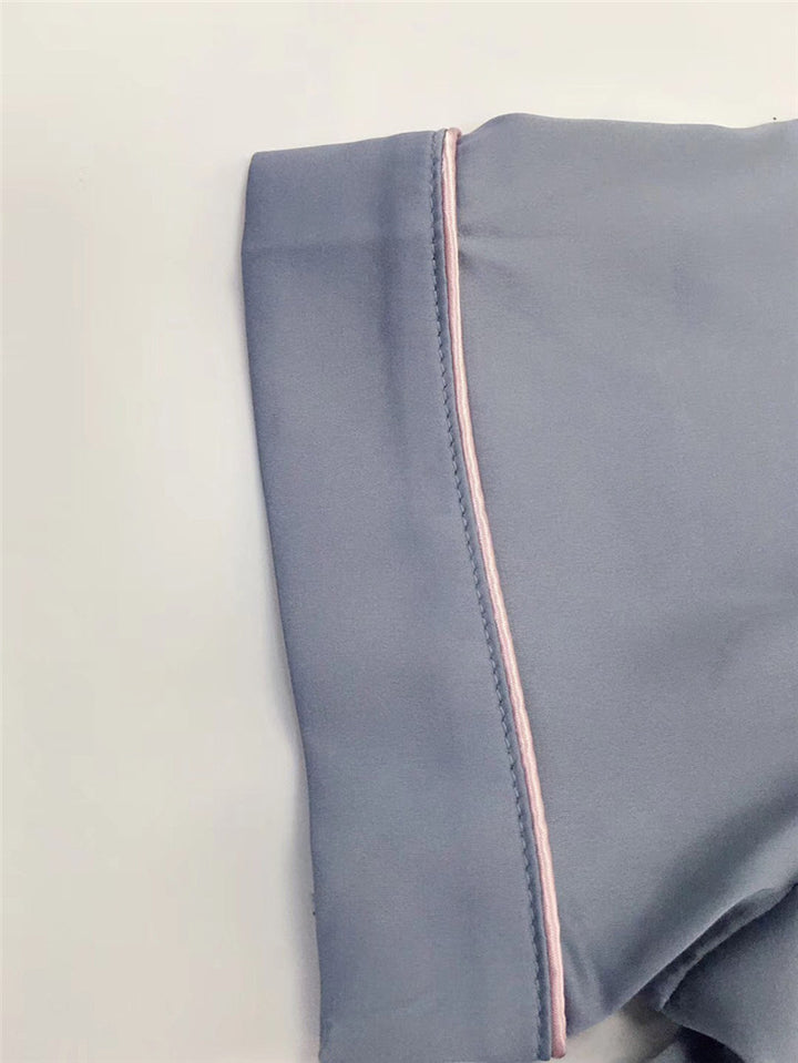 Women’s Ice Silk Pajamas Set | Cooling Elegant Sleepwear