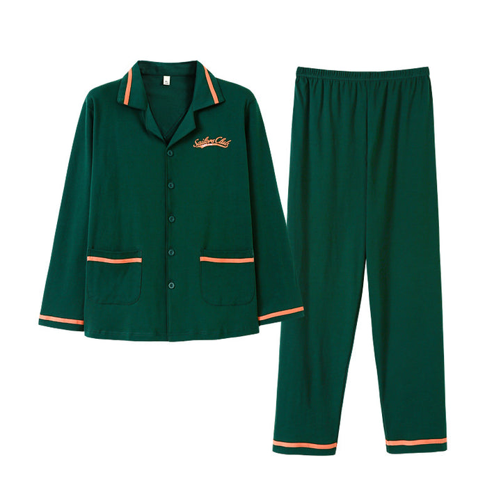 Men’s Cotton Pajamas Set | Classic Elegant Sleepwear