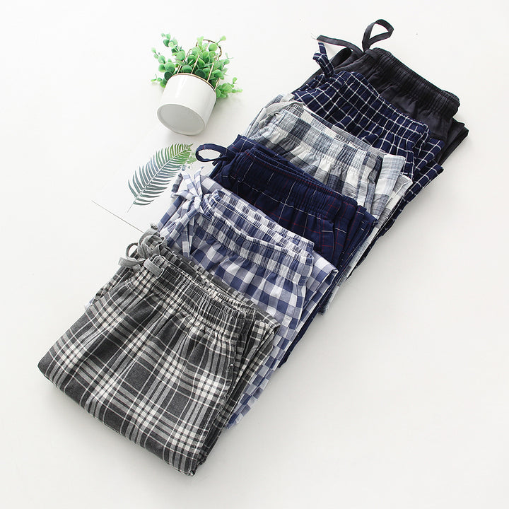 The Classic Cotton Plaid Lounge Pants