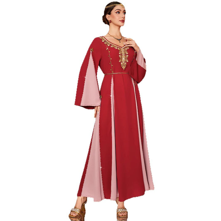 The Royal Contrast Abaya