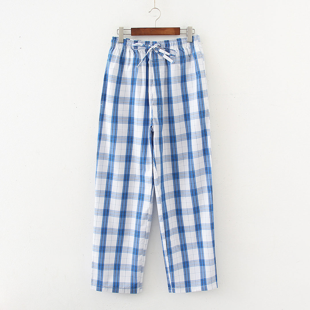 The Classic Cotton Plaid Lounge Pants
