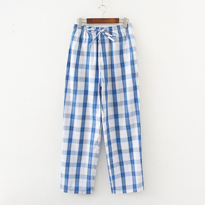 The Classic Cotton Plaid Lounge Pants