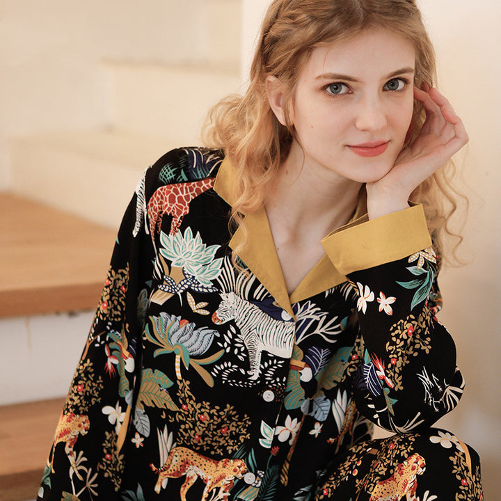 VINACHY | Premium Viscose-Satin Loungewear Set