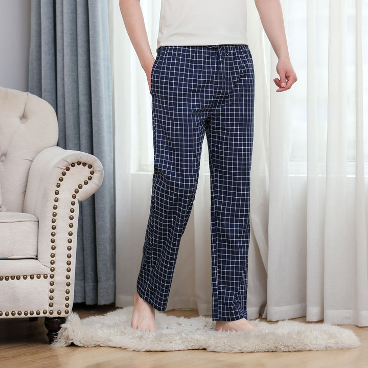 The Classic Cotton Plaid Lounge Pants
