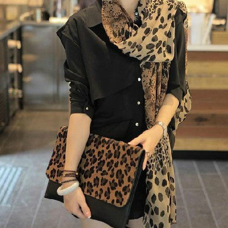 The Leopard Heritage Silk Scarf