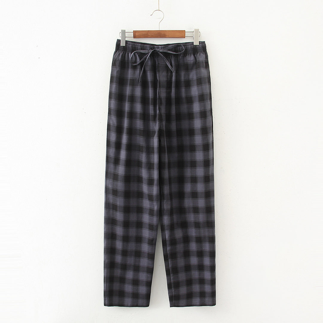 The Classic Cotton Plaid Lounge Pants