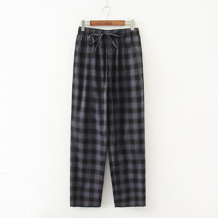 The Classic Cotton Plaid Lounge Pants