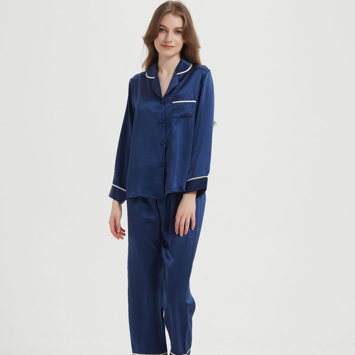 Women’s Silk Loungewear Set | Elegant Premium Sleepwear