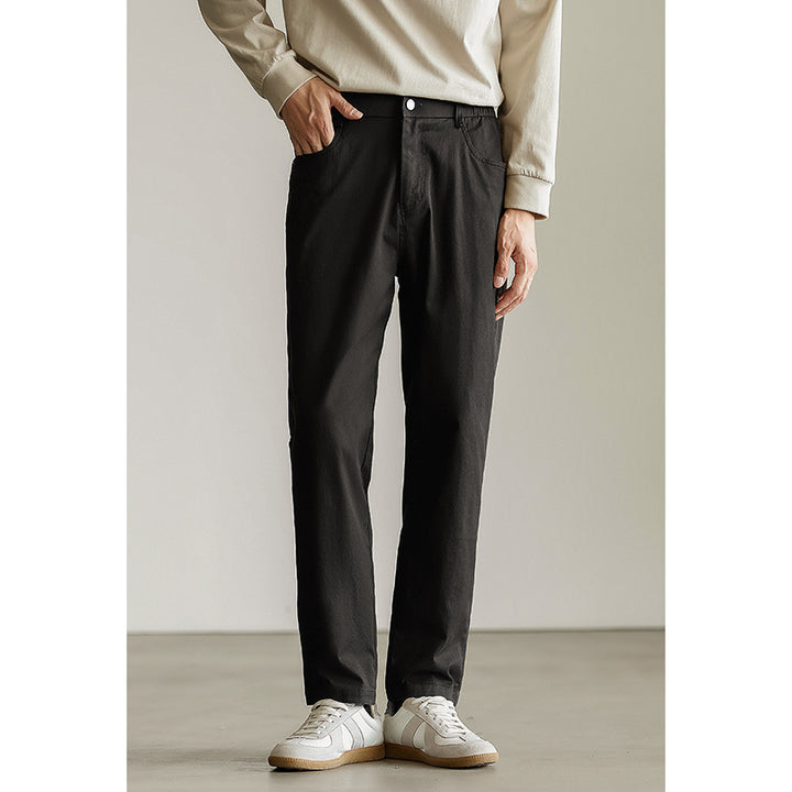 Men’s Heavy Stretch Jeans | Straight Leg Casual Denim