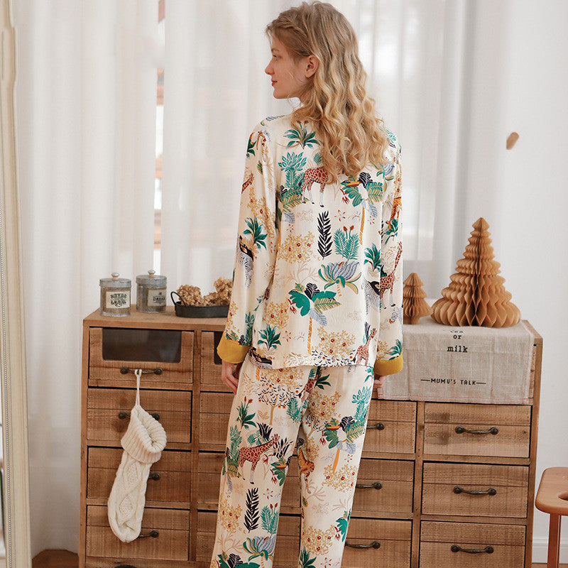 VINACHY | Premium Viscose-Satin Loungewear Set