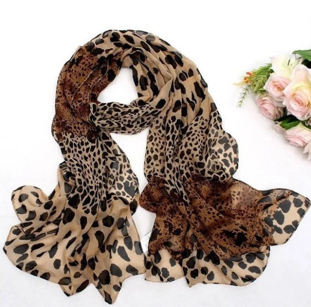 The Leopard Heritage Silk Scarf