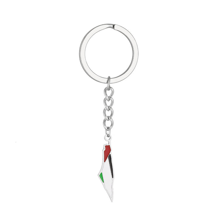 Heritage Map Keychain Accessories | ميداليات خريطة أرضنا من تراث أهلنا