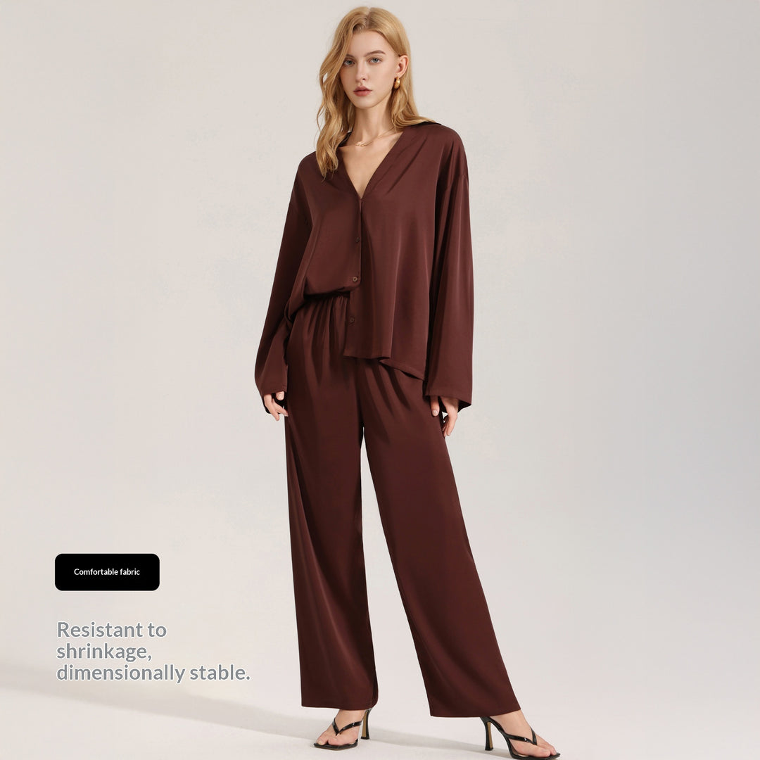 The Elegant Chiffon Draped Set