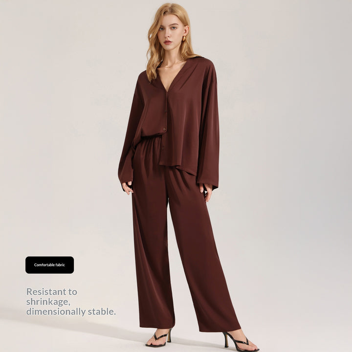 The Elegant Chiffon Draped Set