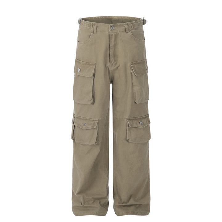 Men’s Multi-Pocket Cargo Pants | Casual Loose Fit