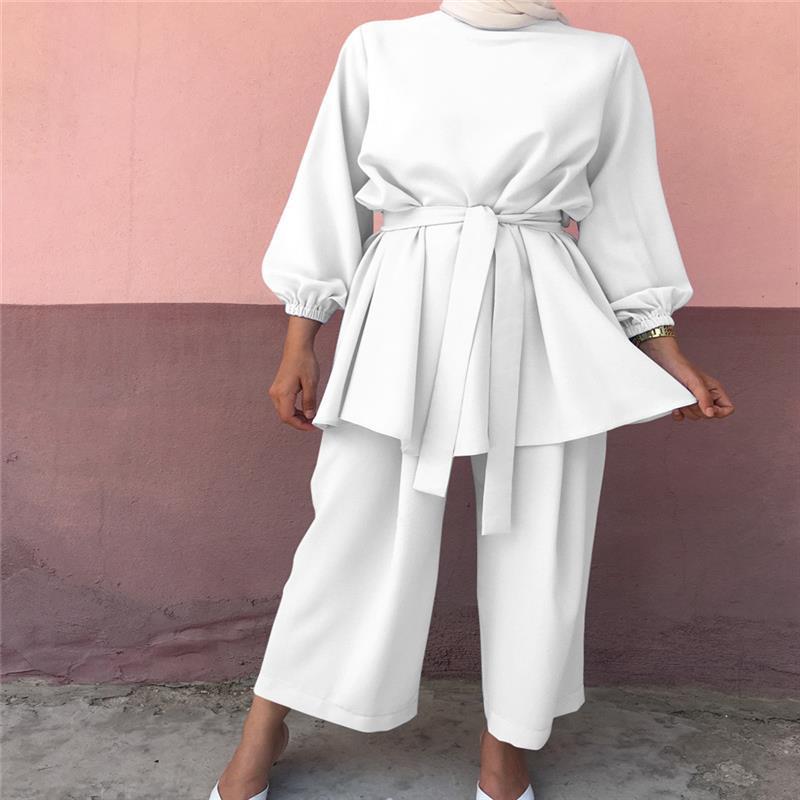 Set Elegant Two Piece Modest Outfit