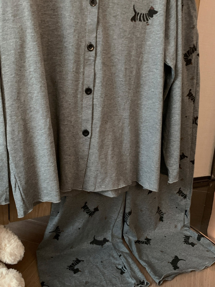 The Whimsical Print Cotton Sleepwear Set