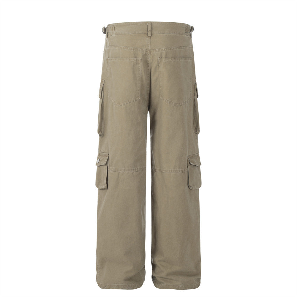 Men’s Multi-Pocket Cargo Pants | Casual Loose Fit