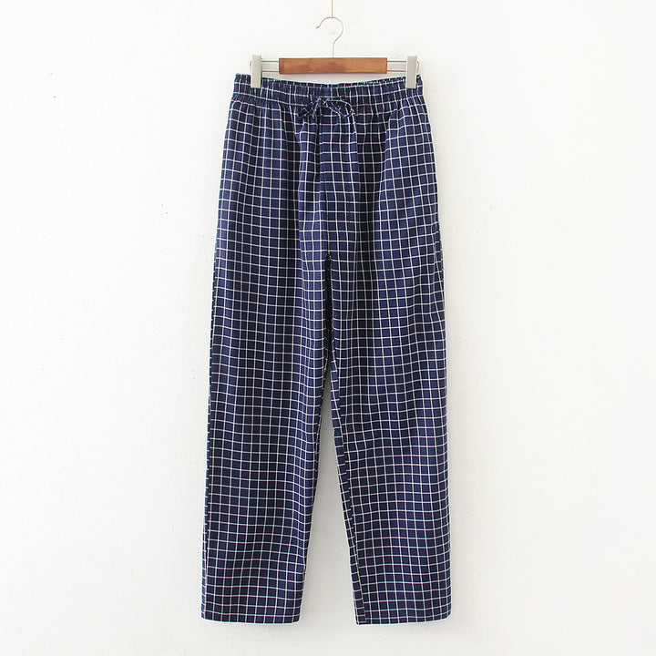 The Classic Cotton Plaid Lounge Pants