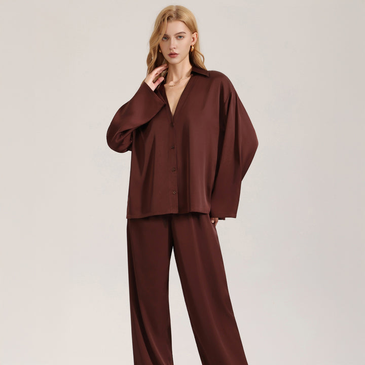 The Elegant Chiffon Draped Set