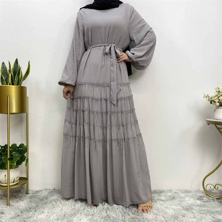 The Emerald Flowing Abaya