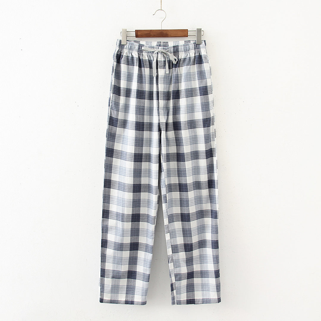 The Classic Cotton Plaid Lounge Pants