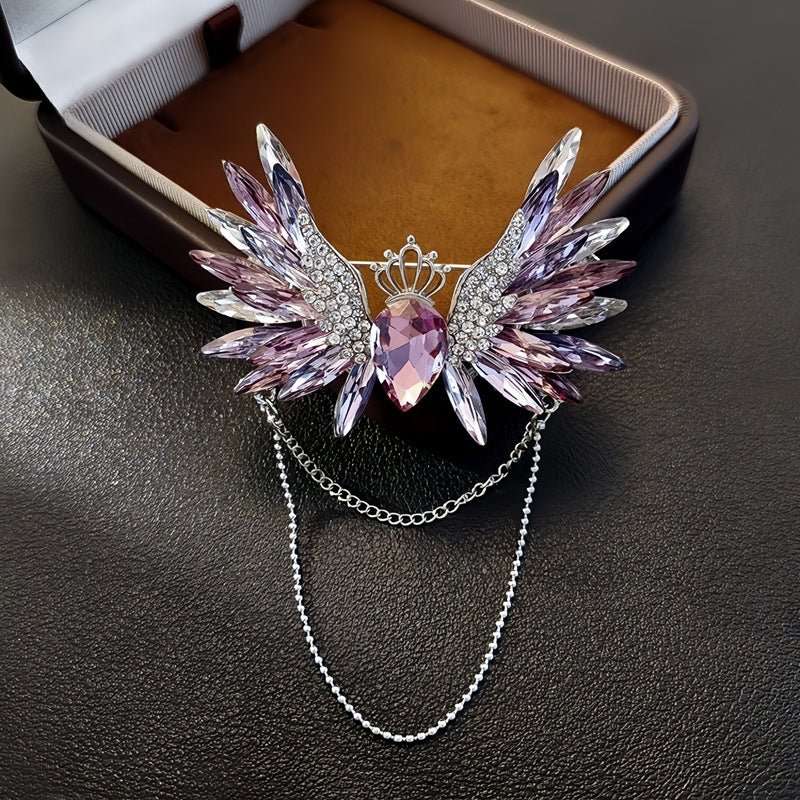 Women’s Crystal Floral Brooch Collection | بروشات نسائية كريستال بتصاميم زهرية