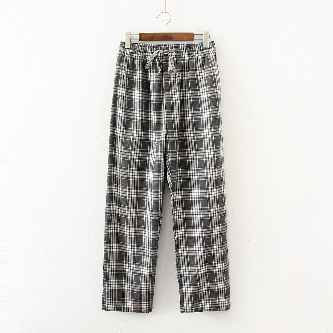 The Classic Cotton Plaid Lounge Pants