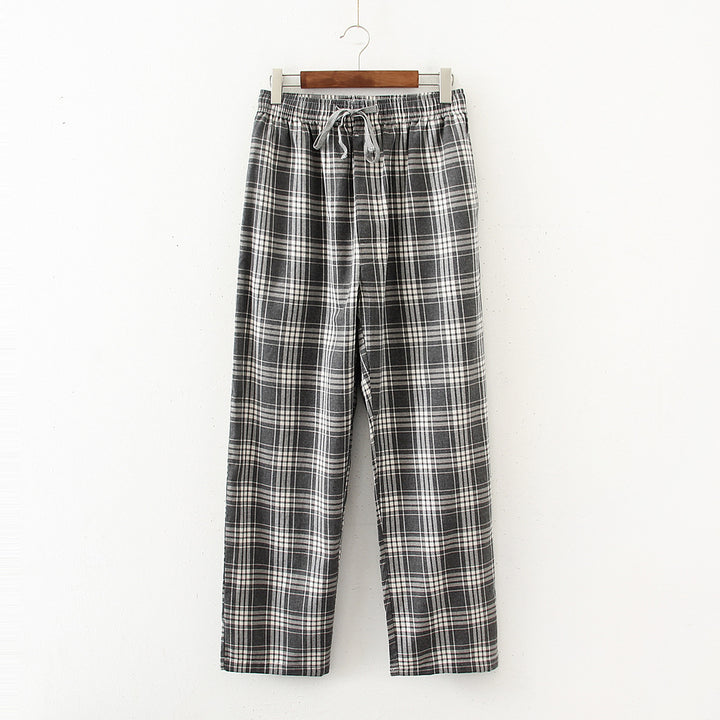 The Classic Cotton Plaid Lounge Pants