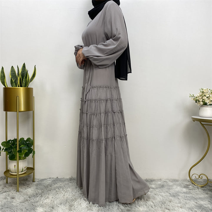 The Emerald Flowing Abaya