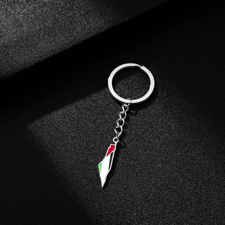 Heritage Map Keychain Accessories | ميداليات خريطة أرضنا من تراث أهلنا