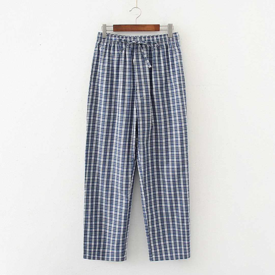 The Classic Cotton Plaid Lounge Pants