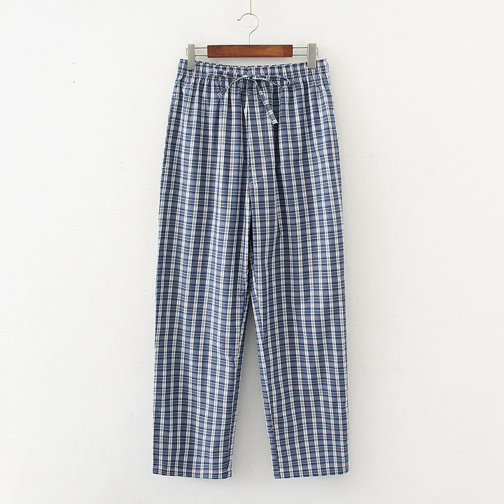 The Classic Cotton Plaid Lounge Pants