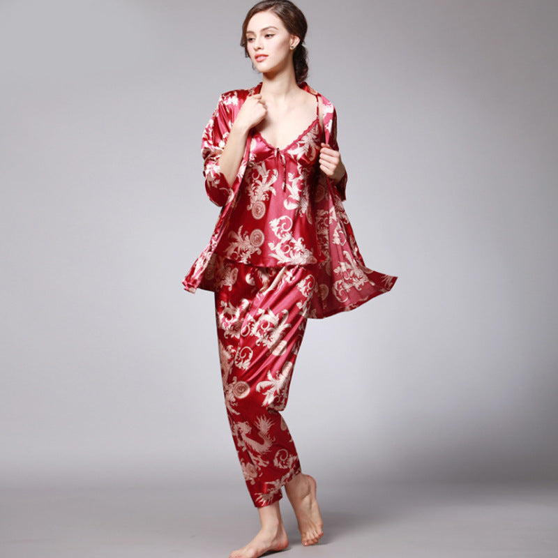 Women’s Satin Loungewear Set | Elegant Comfortable Style