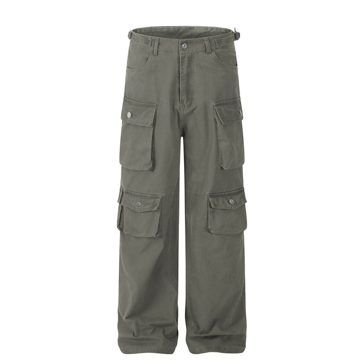 Men’s Multi-Pocket Cargo Pants | Casual Loose Fit